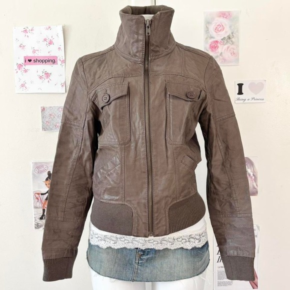 Jackets & Blazers - ONLY "Fetch" Genuine Pig Leather Bomber Jacket